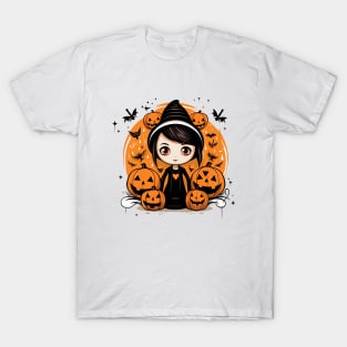The cute little Halloween witch T-Shirt